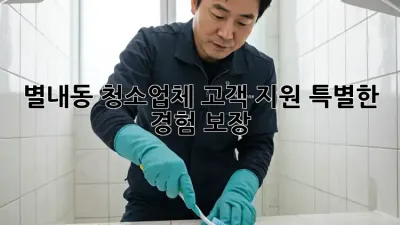 별내동 청소업체 고객 지원, ✨특별한 경험 보장!